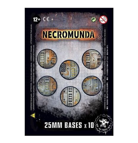  Necromunda 25mm Bases - 10 units 