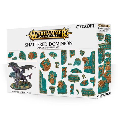  Warhammer Age of Sigmar Shattered Dominion: Large base details kit 