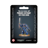  Space Marines: Primaris Lieutenant with Power Sword 