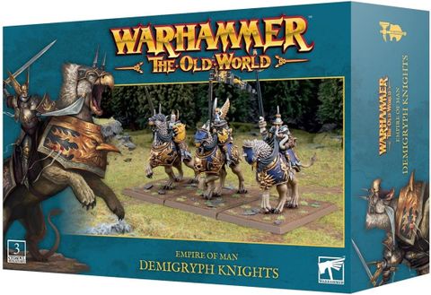  Mô hình Warhammer TOW: Empire of Man: DEMIGRYPH KNIGHTS 