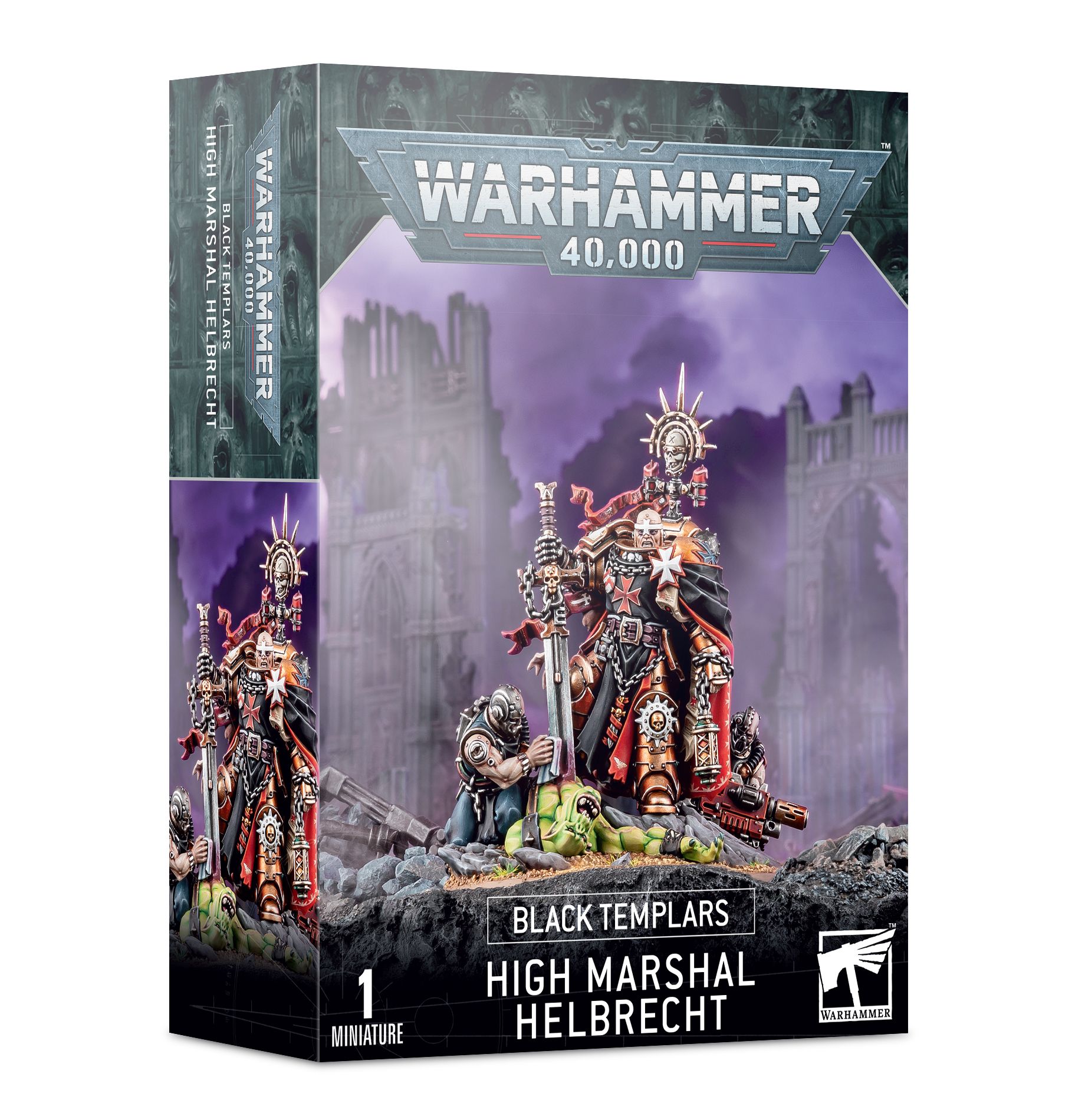  Space Marines: Black Templars High Marshal Helbrecth 