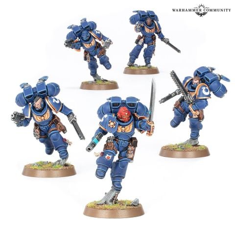  Space Marines: Jump Pack Intercessors 