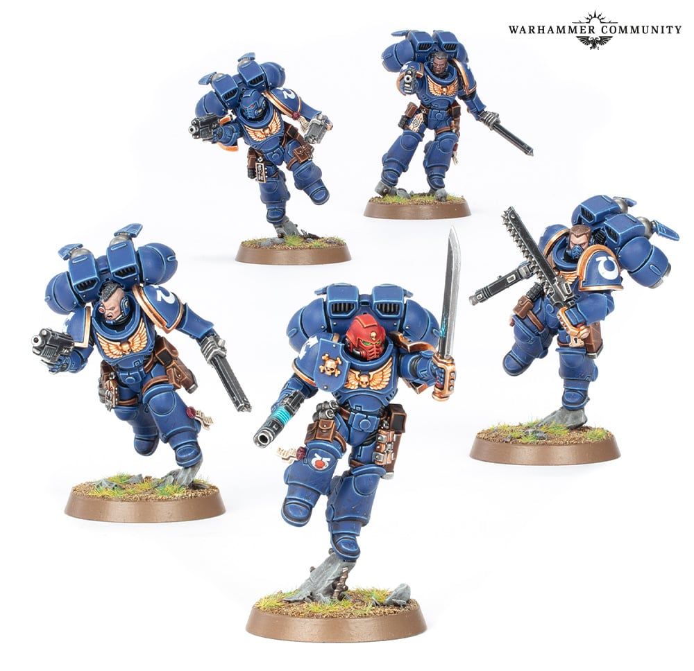  Space Marines: Jump Pack Intercessors 