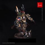  Chaos Space Marines: Chaos Lord in Terminator Armor 