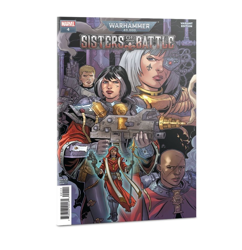  Marvel: Warhammer 40,000 Sisters of Battle Issue 4 