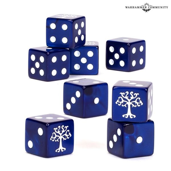  M-E SBG: MINAS TIRITH DICE SET 