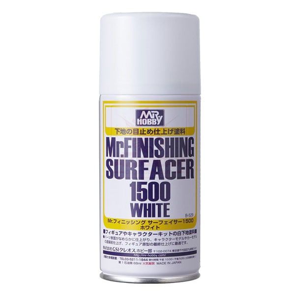  Sơn xịt: Mr Finishing Surfacer 1500 White 