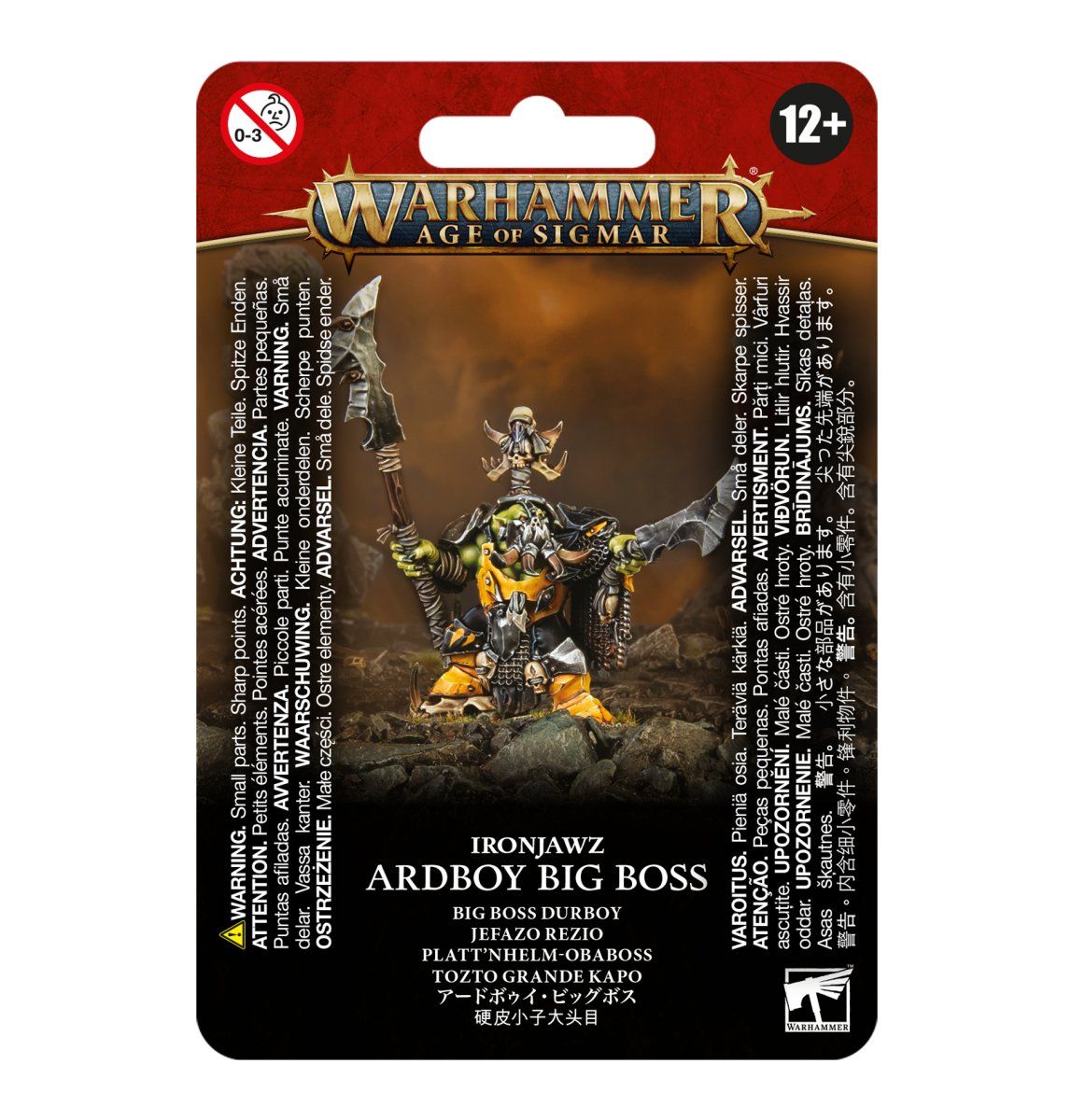  Orruk Warclans: Ardboy Big Boss 