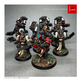  Space Marines: Black Templar Primaris Crusader Squad 