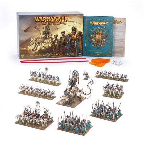  Mô hình Warhammer TOW: Fantasy Battles in the world of Legend: Tomb King of Khemri Edition 