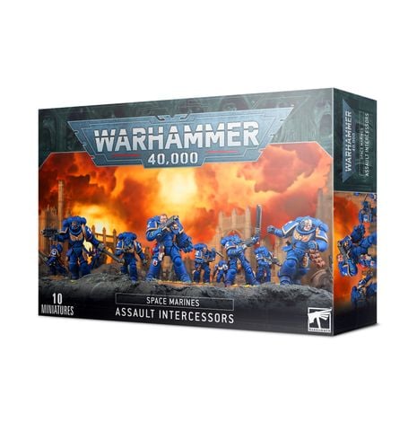  Mô hình WARHAMMER 40K: SPACE MARINES: ASSAULT INTERCESSORS 