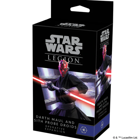  Star Wars Legion: Darth Maul and Sith Probe Droids Operative Expansion 