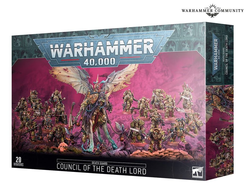  Death Guard Battleforce – Council of The Death Lord 