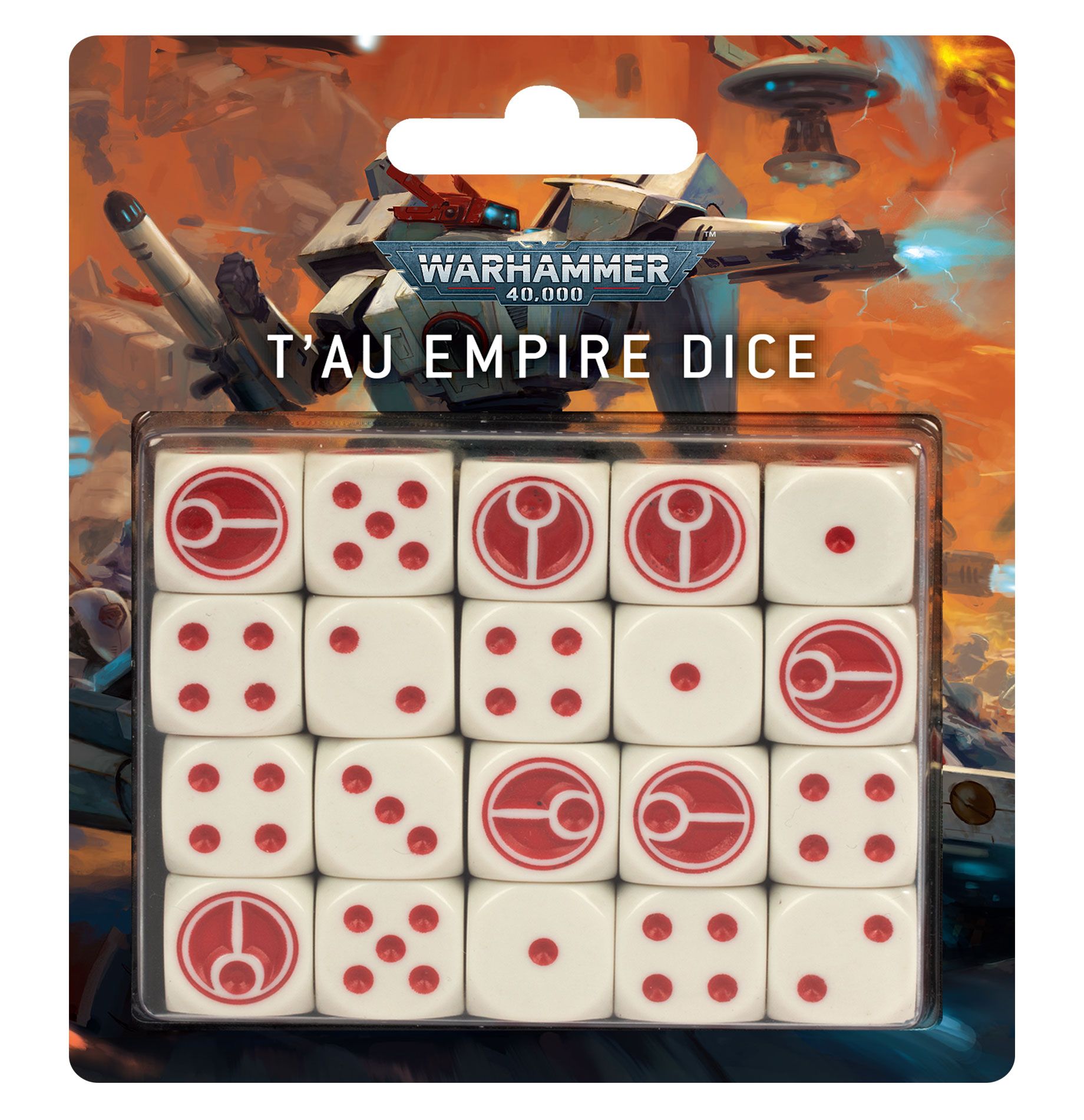  T'au Empire Dice Set 