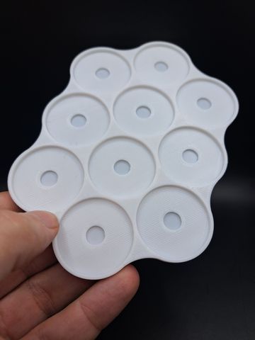  The Lords Movement Tray - Round 32mm- 3/4/3 