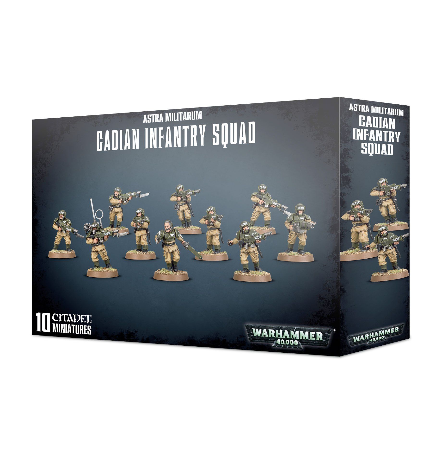  Astra Militarum: Cadian Infantry Squad 