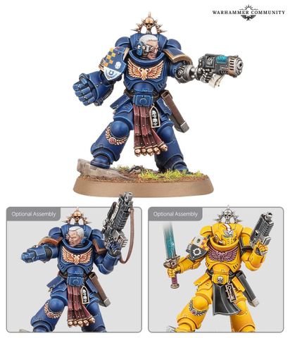  Mô hình Space Marines:Lieutenant 