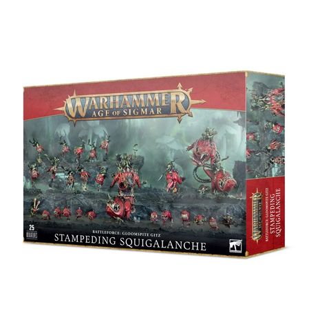  Gloomspite Gitz Battleforce – Stampeding Squigalanche 
