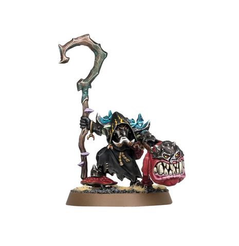  Gloomspite Gitz: Squigboss with Gnasha-squig 