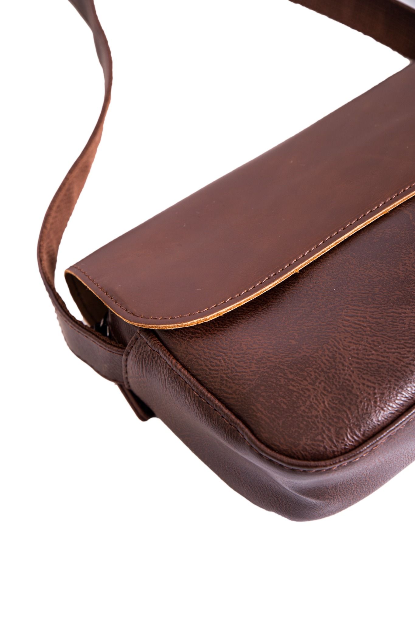  Leather Dark Brown  Bag 