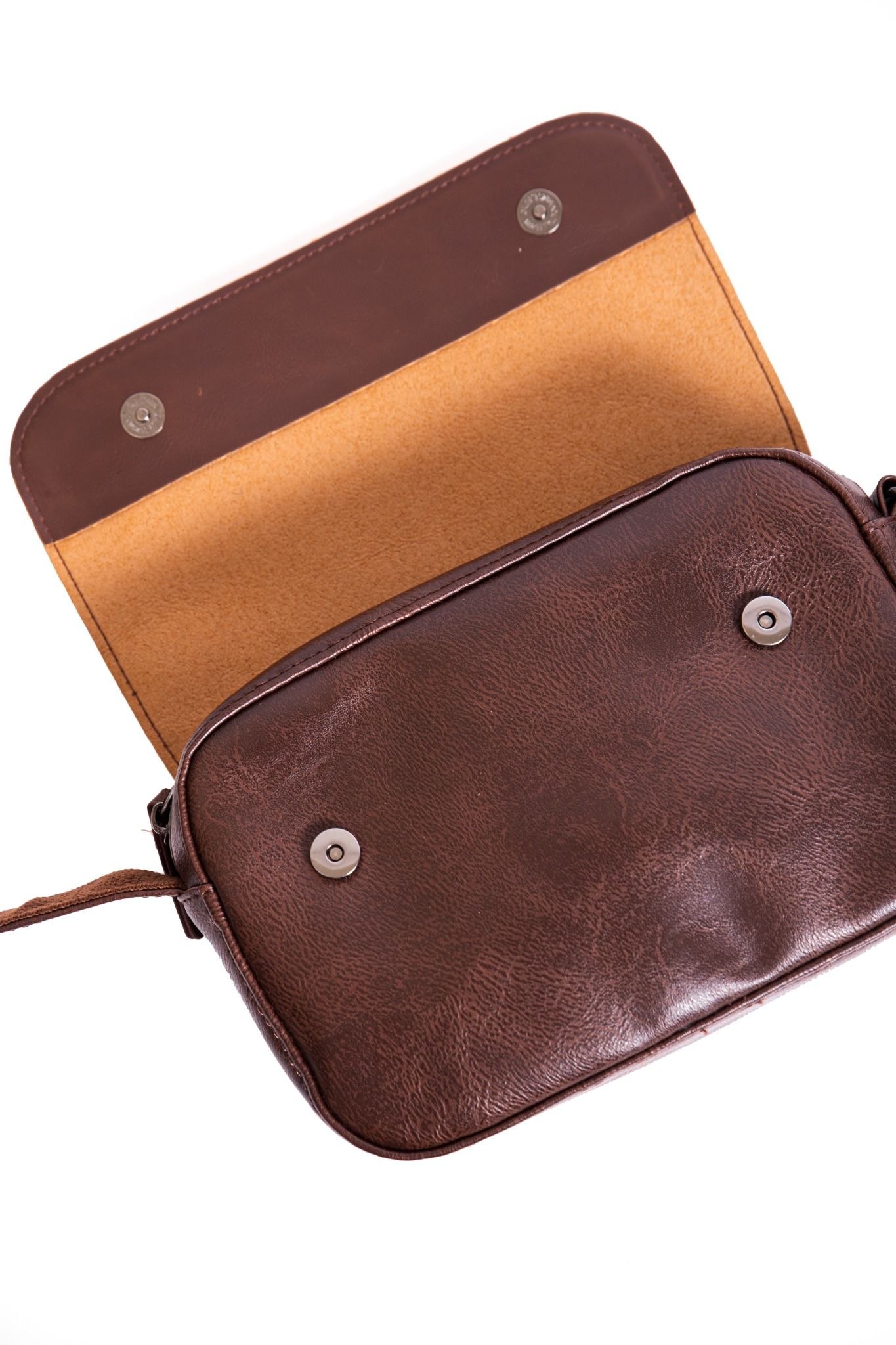  Leather Dark Brown  Bag 