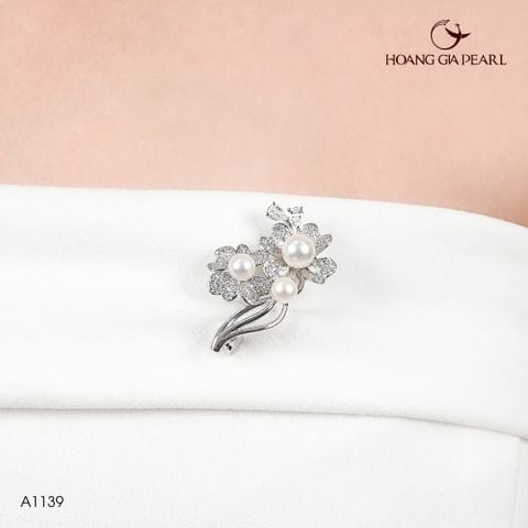 Cài áo ngọc trai A1139