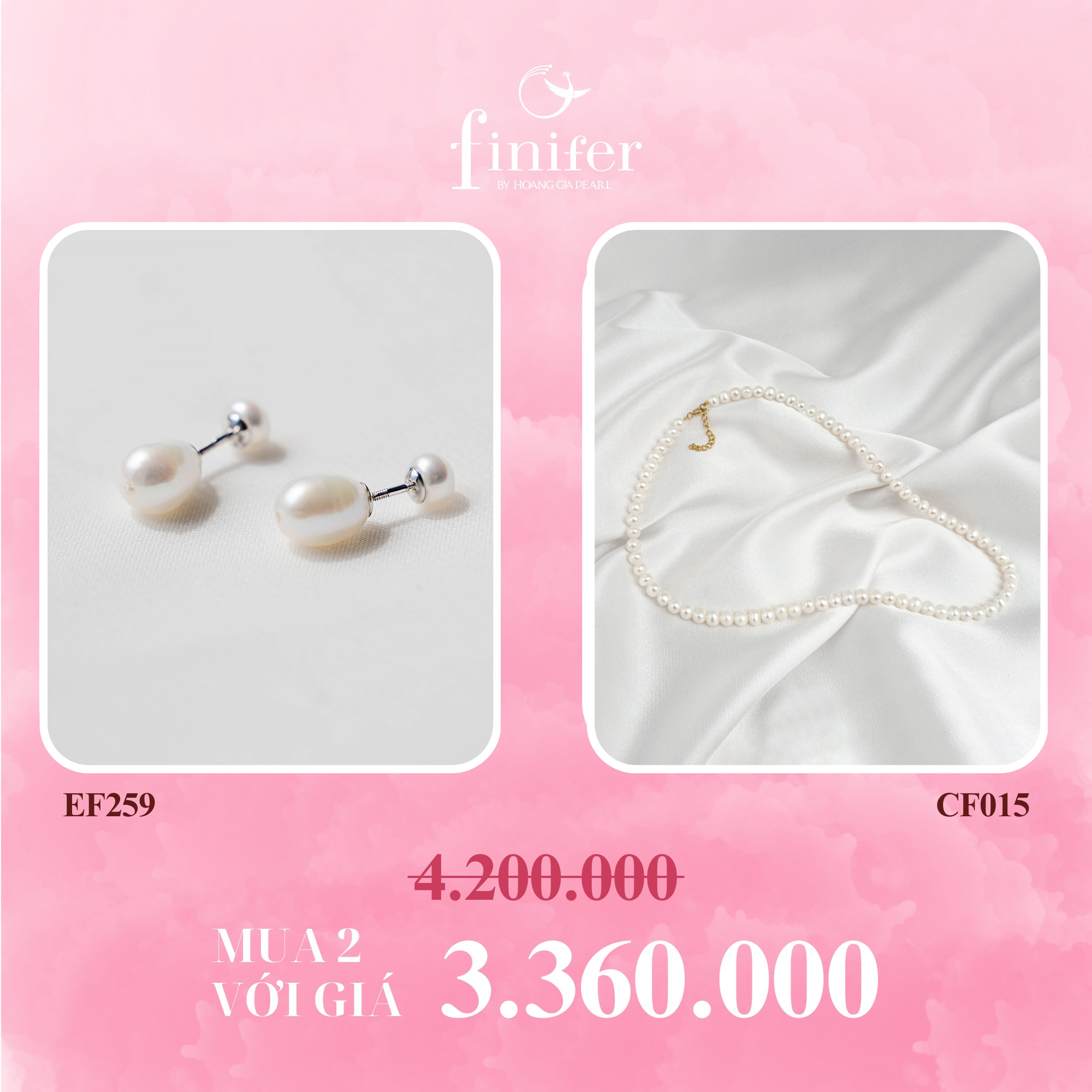 Chuỗi Cổ Ngọc Trai The Lover Finifer CF015 (L)