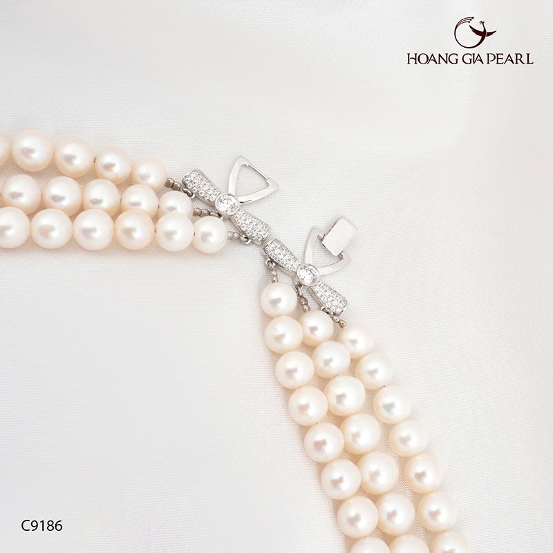 Chuỗi cổ ngọc trai C9186