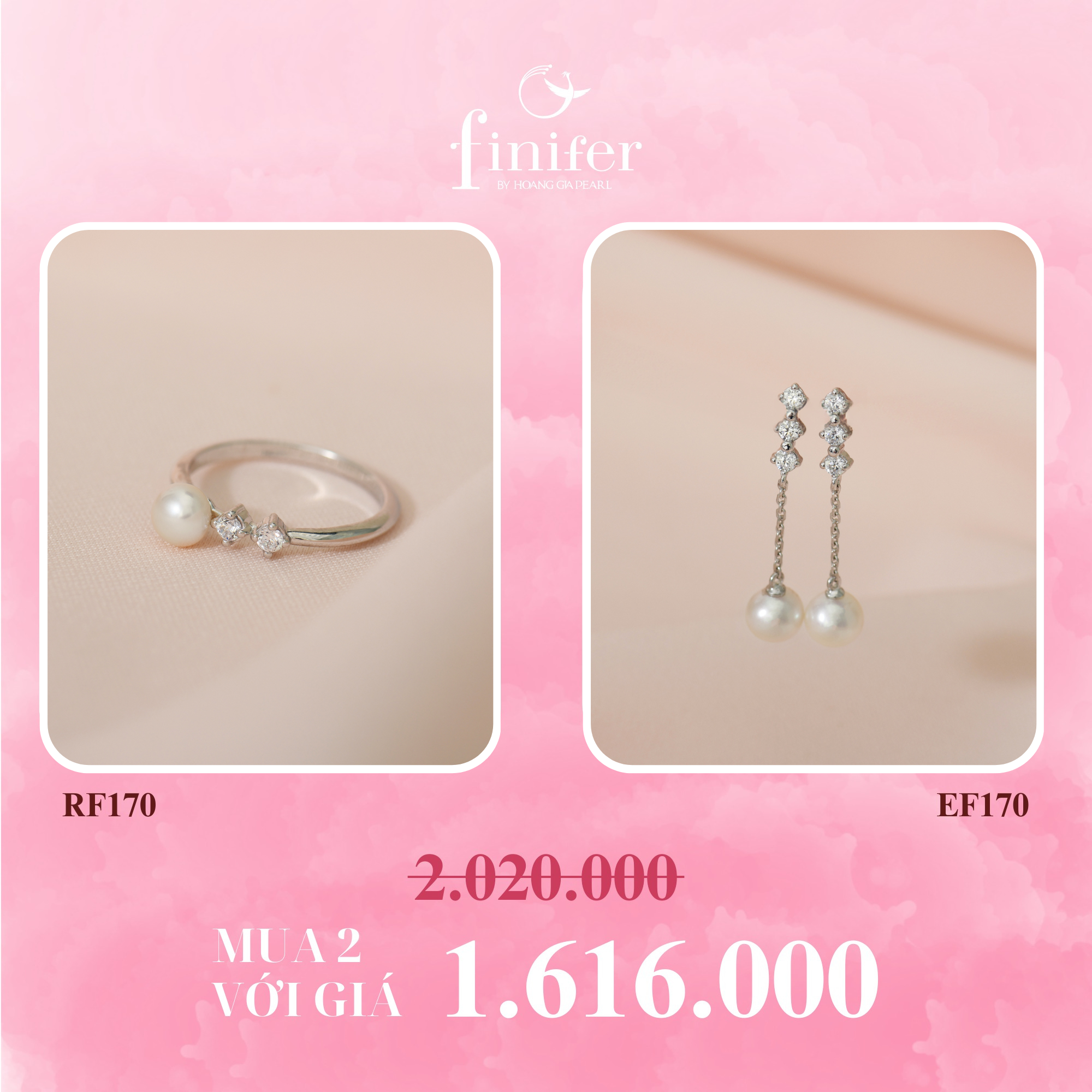 Bông tai ngọc trai EF170