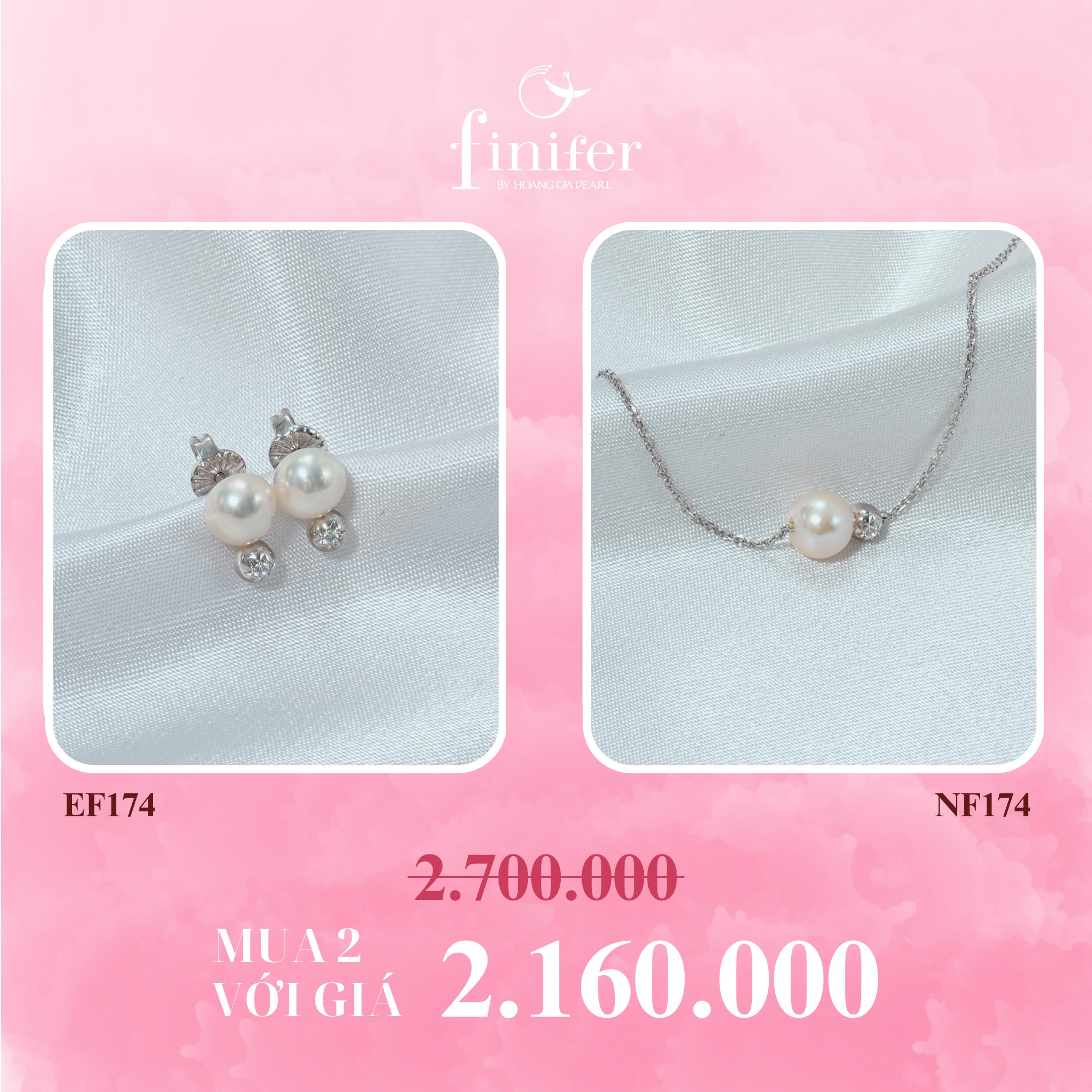 Bông tai ngọc trai EF174