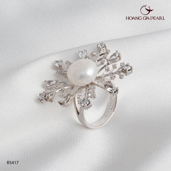 Nhẫn ngọc trai R5417