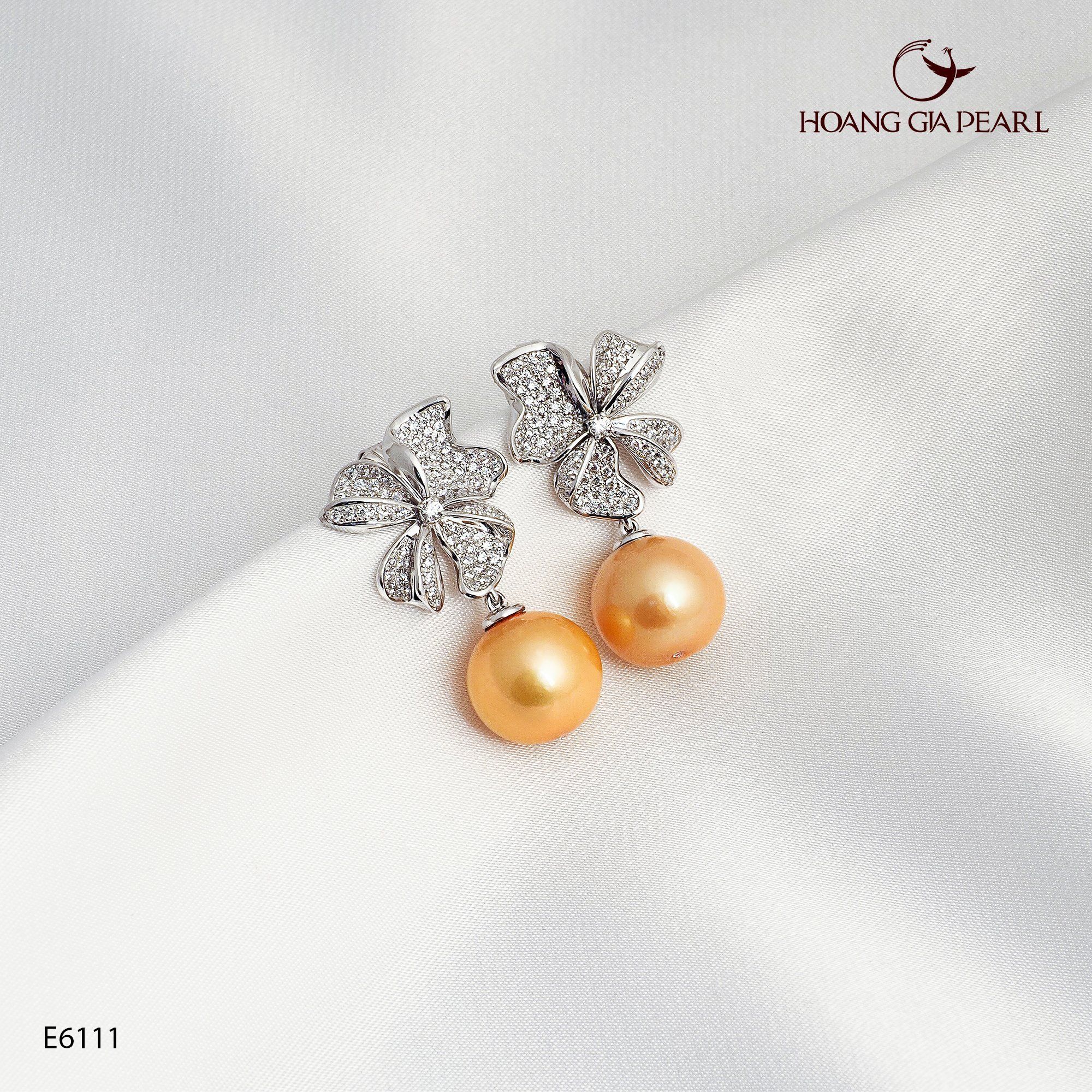 Bông tai ngọc trai E6111