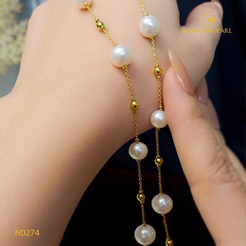 Dây chuyền ngọc trai N0274