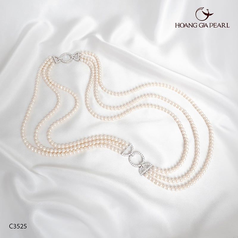 Chuỗi cổ ngọc trai C3525