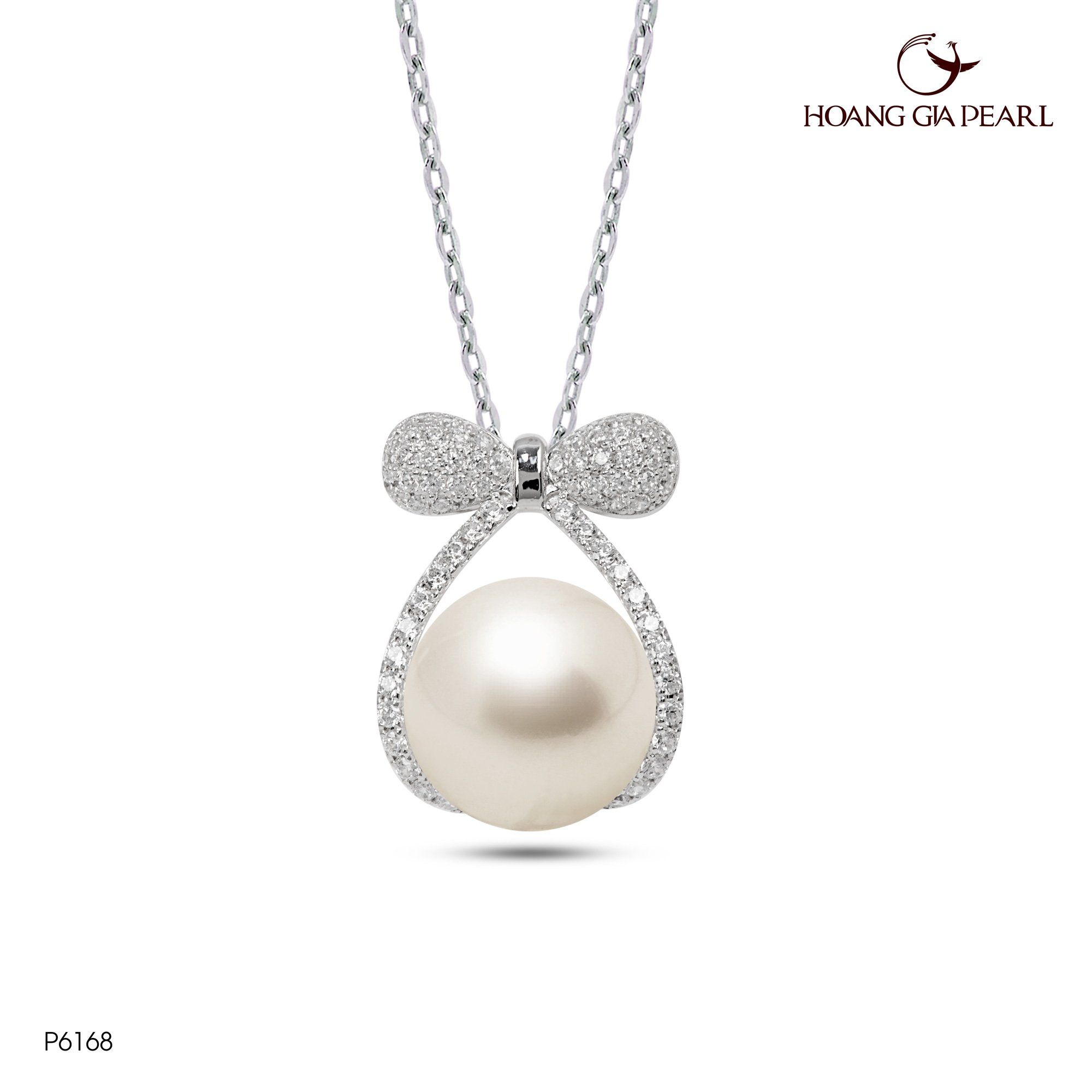 Mặt dây chuyền ngọc trai P6168W