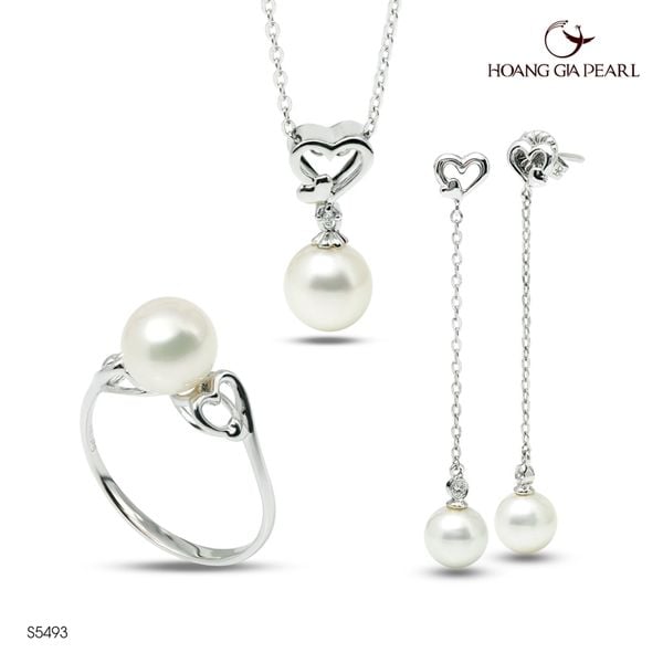 Bộ sản phẩm ngọc trai S5493