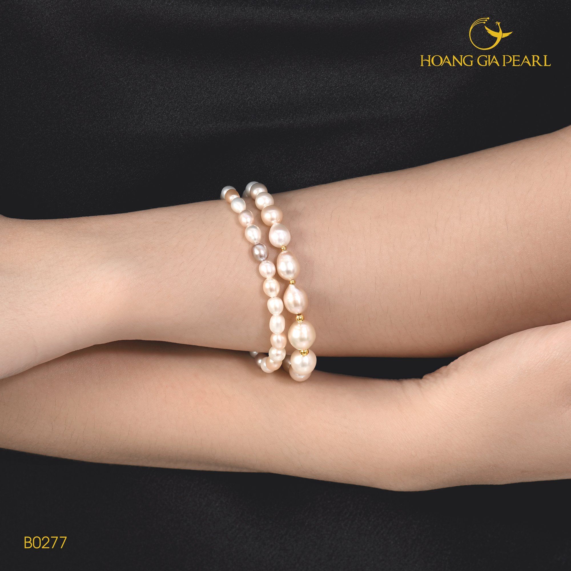Chuỗi tay ngọc trai B0277
