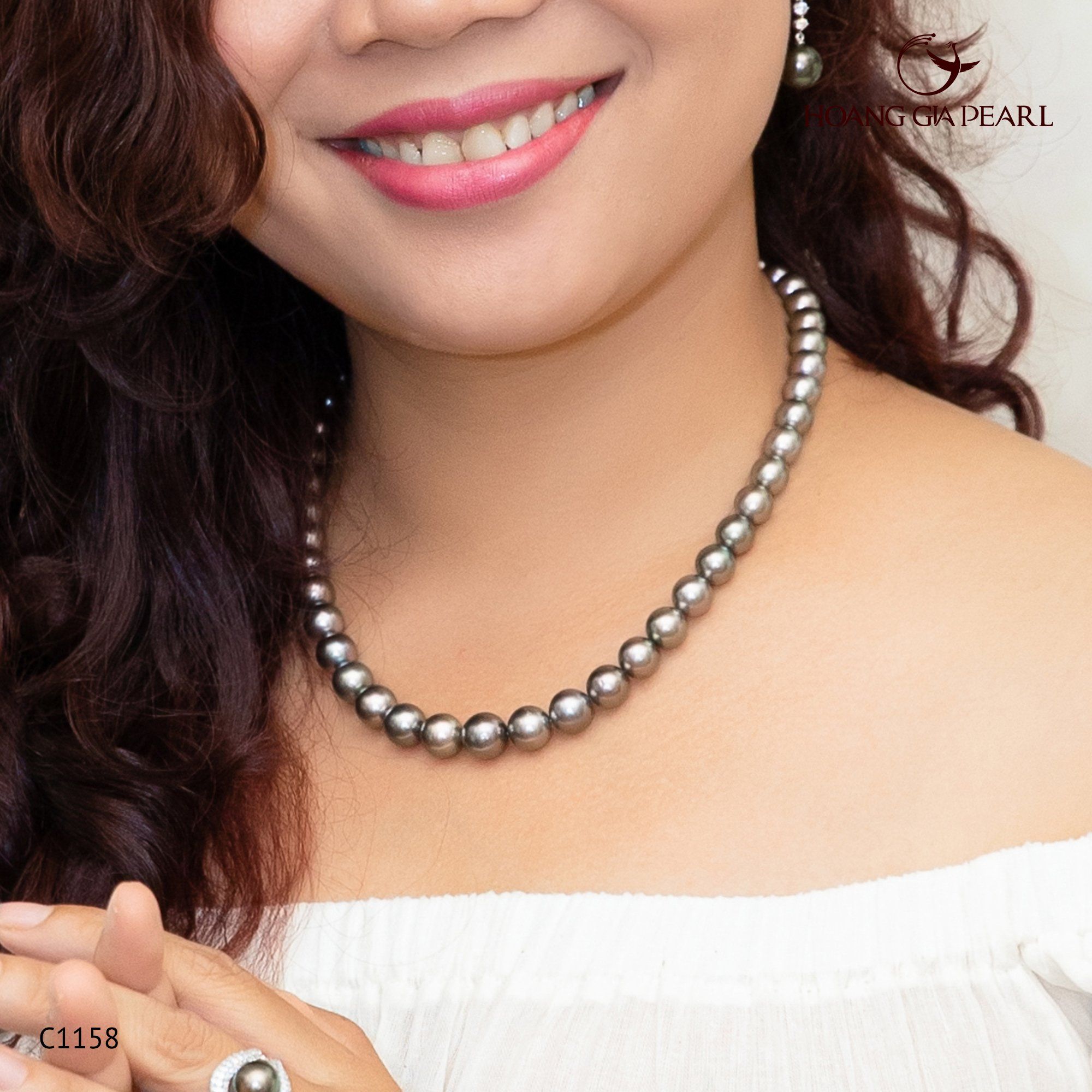 Chuỗi cổ ngọc trai C1158