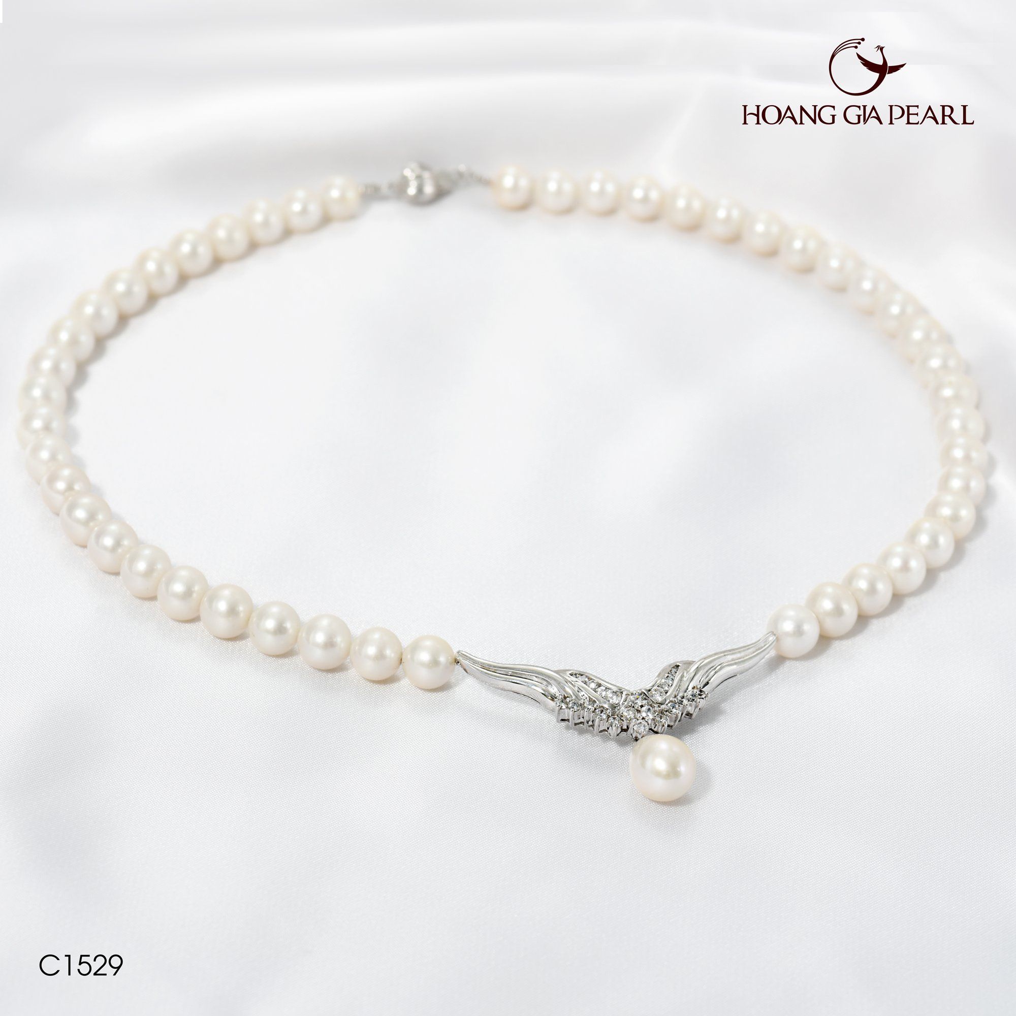 Chuỗi cổ ngọc trai C1529