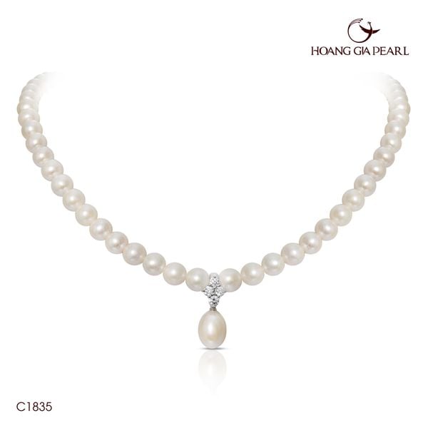 Chuỗi cổ ngọc trai C1835