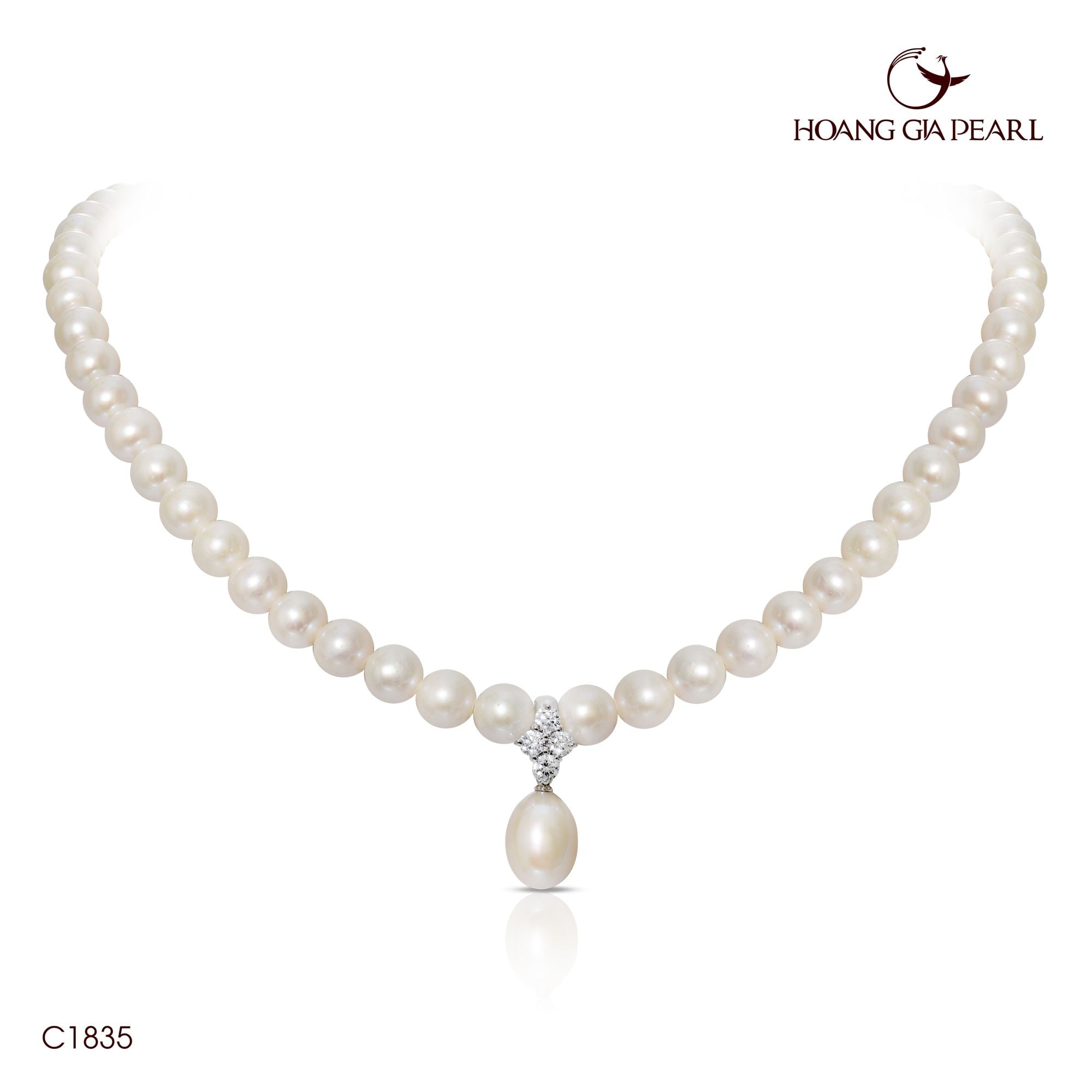 Chuỗi cổ ngọc trai C1835