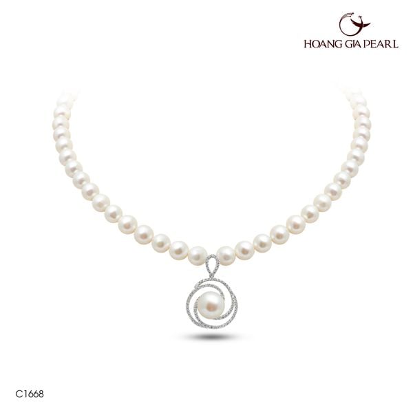 Chuỗi cổ ngọc trai C1668