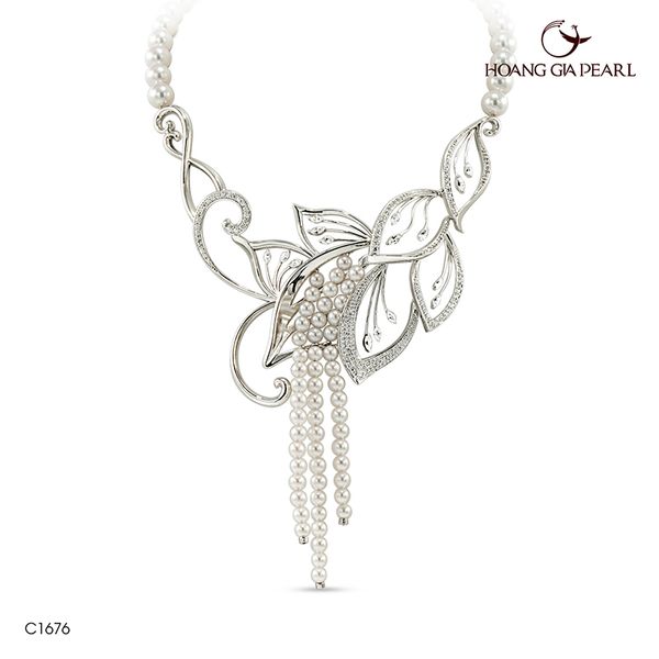 Chuỗi cổ ngọc trai C1676