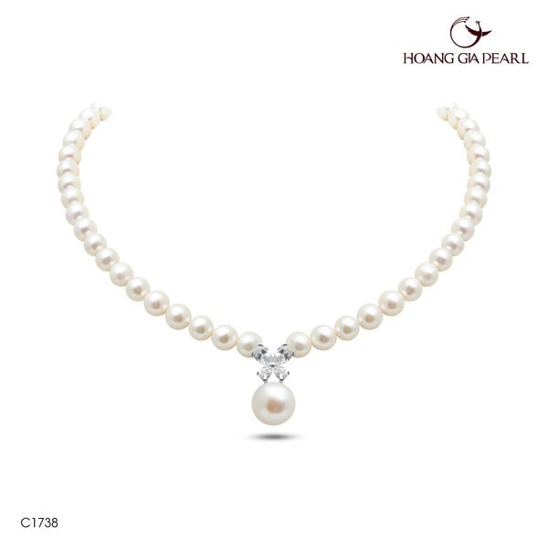 Chuỗi cổ ngọc trai C1738