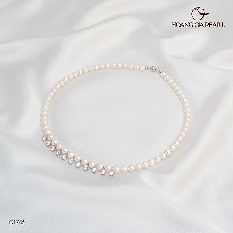 Chuỗi cổ ngọc trai C1746