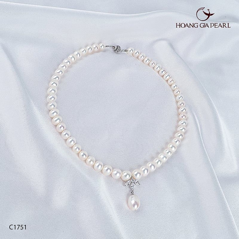Chuỗi cổ ngọc trai C1751