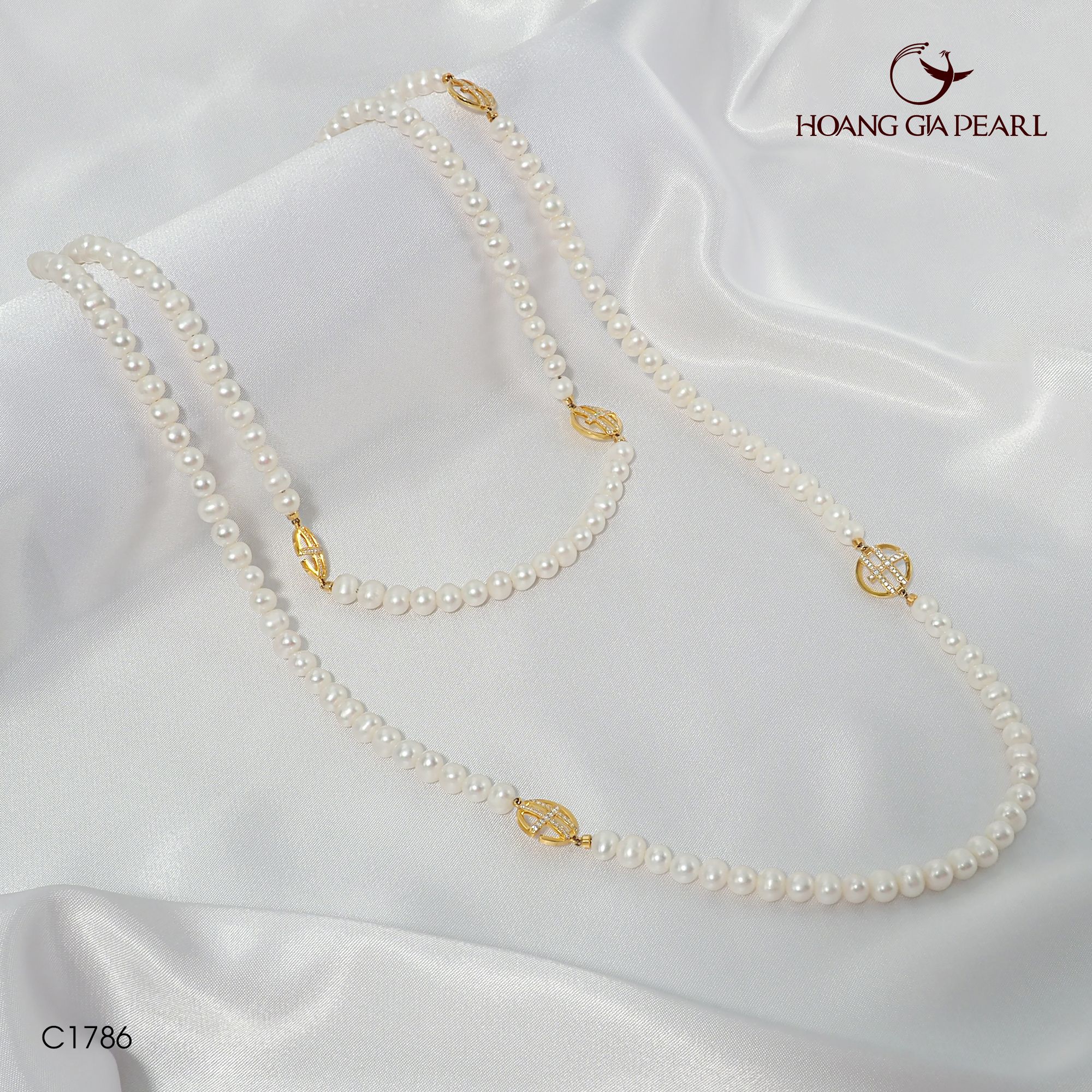 Chuỗi cổ ngọc trai C1786