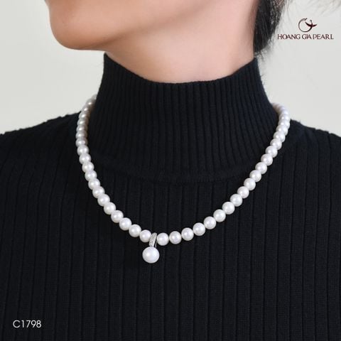 Chuỗi cổ ngọc trai C1798