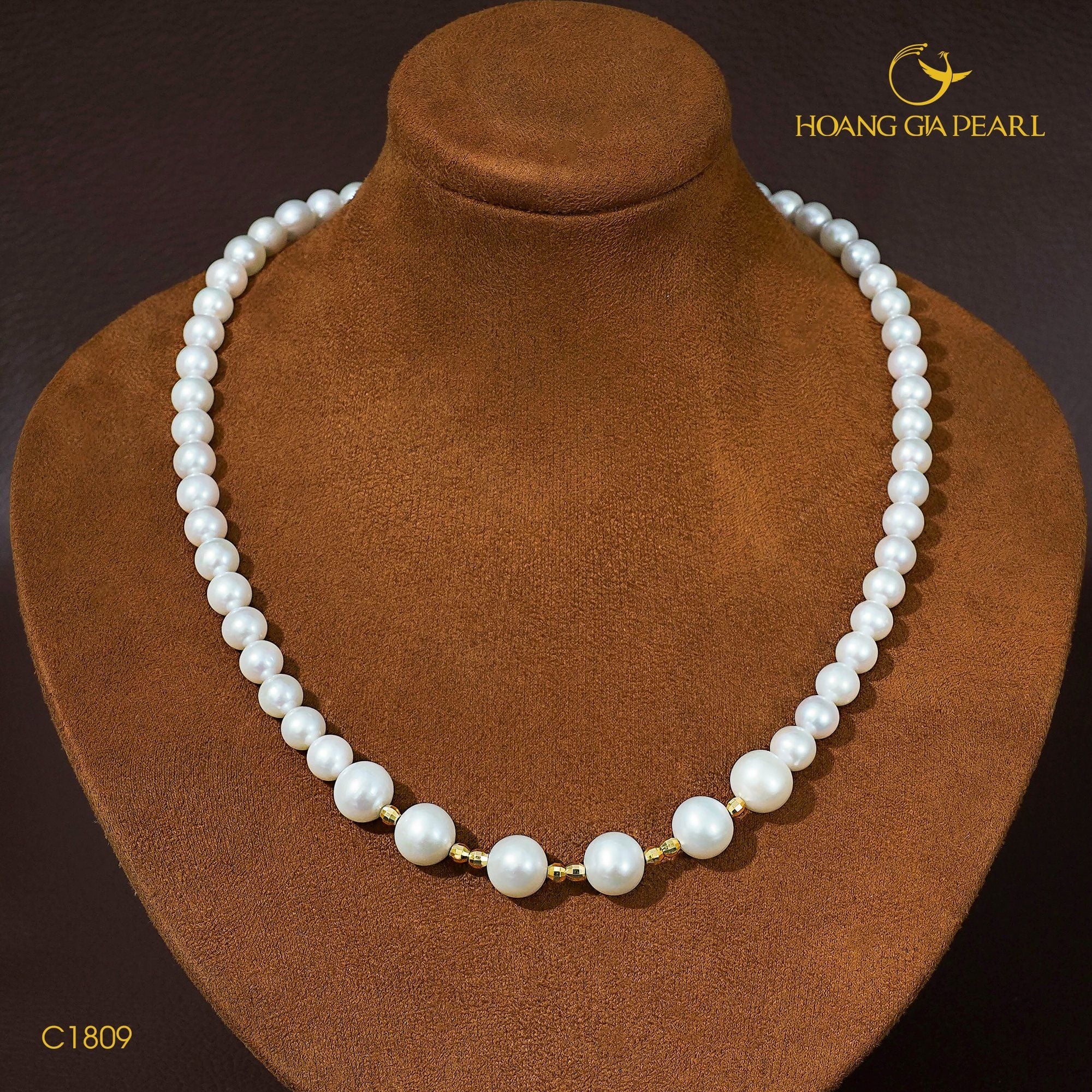 Chuỗi cổ ngọc trai C1809