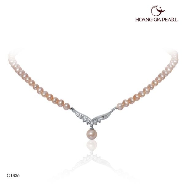 Chuỗi cổ ngọc trai C1836